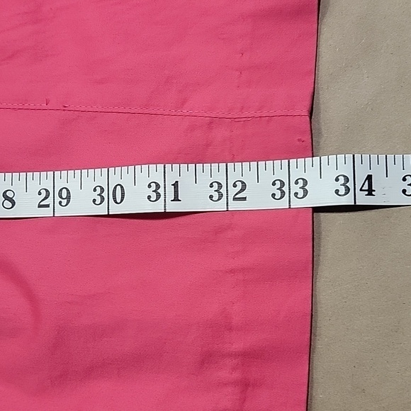 BB Dakota, Hot Pink Size 4, Barbiecore Fitted Dress, Full Zip Front Closure, EUC - Picture 9 of 11